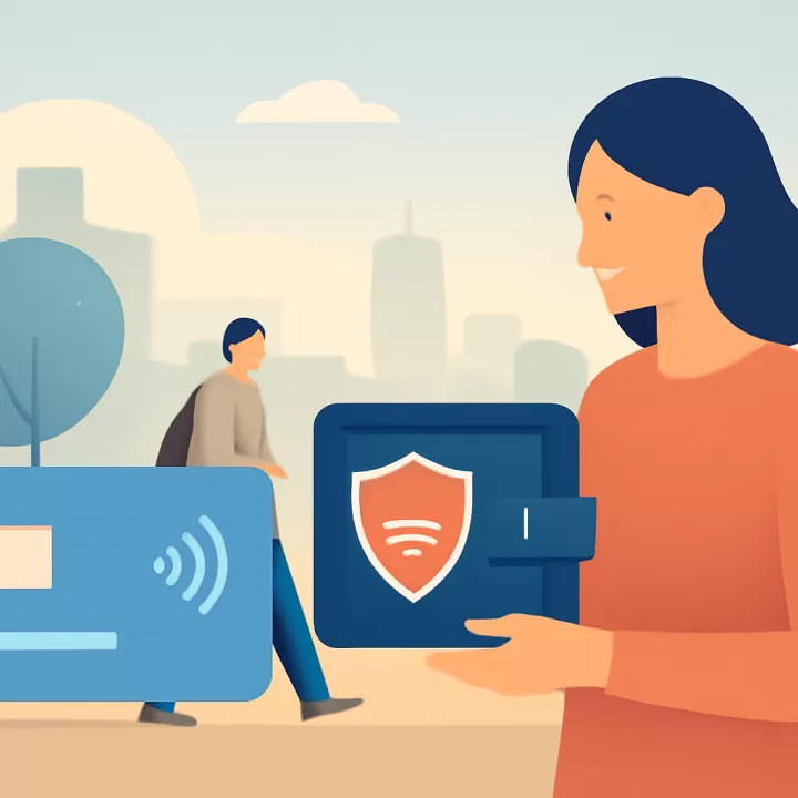 Billeteras con escudo RFID: cómo protegen las tarjetas y evitan robos sin contacto