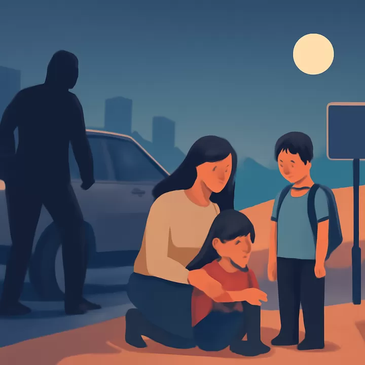 Asalto a turistas en Mar del Plata: ladrones roban camioneta con familia y abandonan a dos niños en la ruta