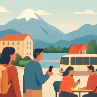 Bariloche presenta alta afluencia turística con consumo reducido