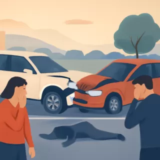 Dos personas fallecieron en un choque entre una camioneta y un auto en la ruta provincial 4 en Córdoba