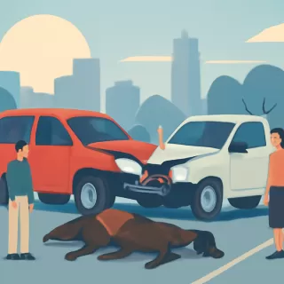 Accidente en la ruta 46 dejó dos muertos y un jinete de Jesús María herido