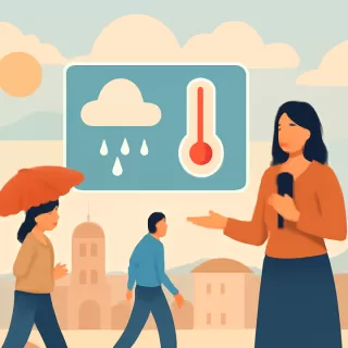 Pronóstico del clima en Salta: se esperan lluvias aisladas y temperaturas moderadas esta semana