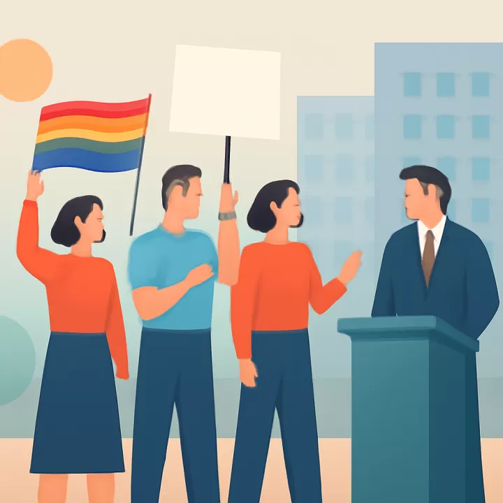 Comunidad LGBT reclama a Milei retractación por discurso en Davos 2025