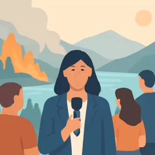 Denuncia por fuego intencional entre los lagos Gutiérrez y Mascardi