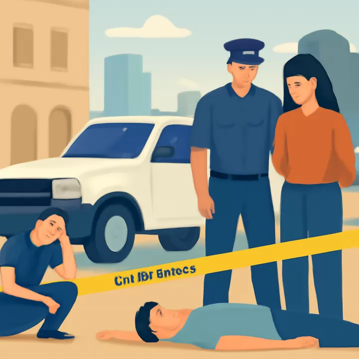 Detienen a una joven por homicidio de su novio en una Amarok robada en San Martín