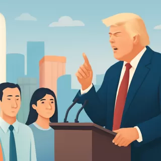 Donald Trump declara que ya no siente obligación de pensar únicamente en la paz