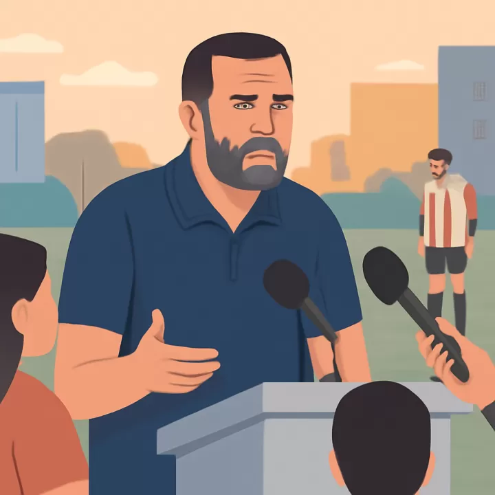 Eduardo Domínguez se refiere a la amnistía de AFA y a los casos de Medina y Rojo en Estudiantes