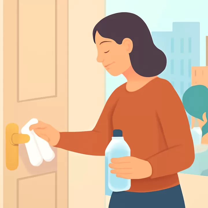 Vinagre blanco: el ingrediente de cocina para mantener los picaportes impecables