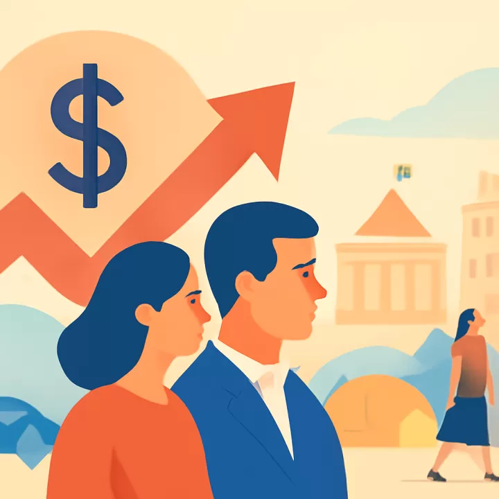 El Riesgo País de Argentina sube a 569 puntos básicos tras jornada de aversión global al riesgo