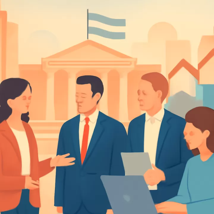 CEOs en Davos resaltan el potencial económico de Argentina y solicitan sustentabilidad en reformas de Milei