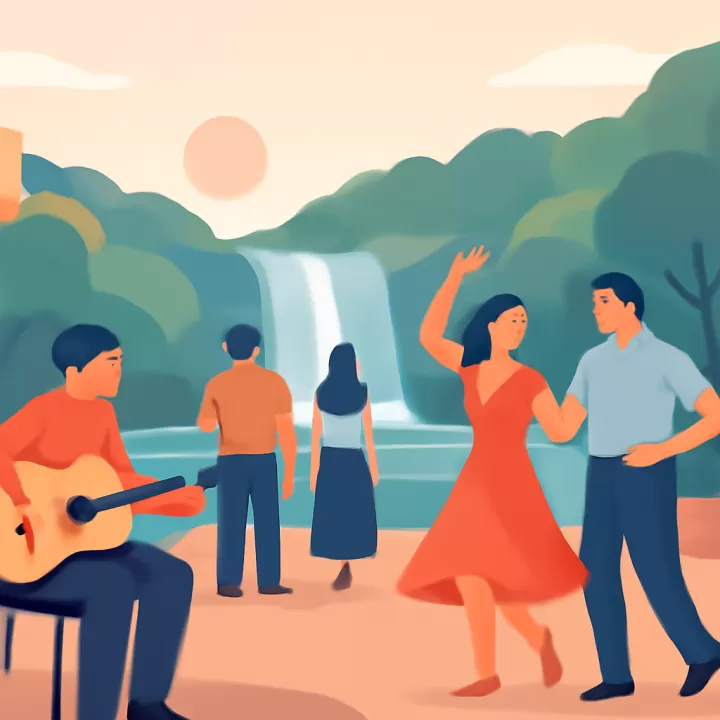 Regresa la Peña de Verano al Salto Tabay con música y danza