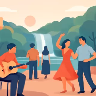 Regresa la Peña de Verano al Salto Tabay con música y danza