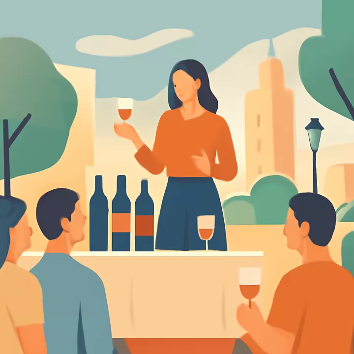 Expo Vino Villegas: evento de degustación y cultura enológica con la sommelier Marimé Oltensdorfs