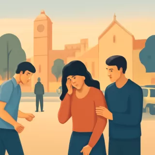 Tres hermanos asaltados y agredidos cerca de la plaza de Caucete