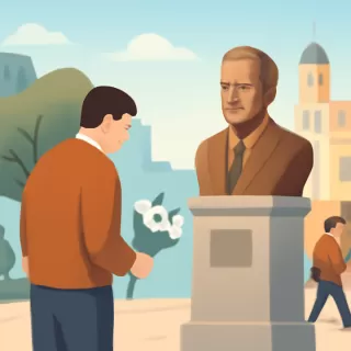 Goyo el Memorioso rindió homenaje a Hugo Fermín Triaca, ex intendente de General Villegas