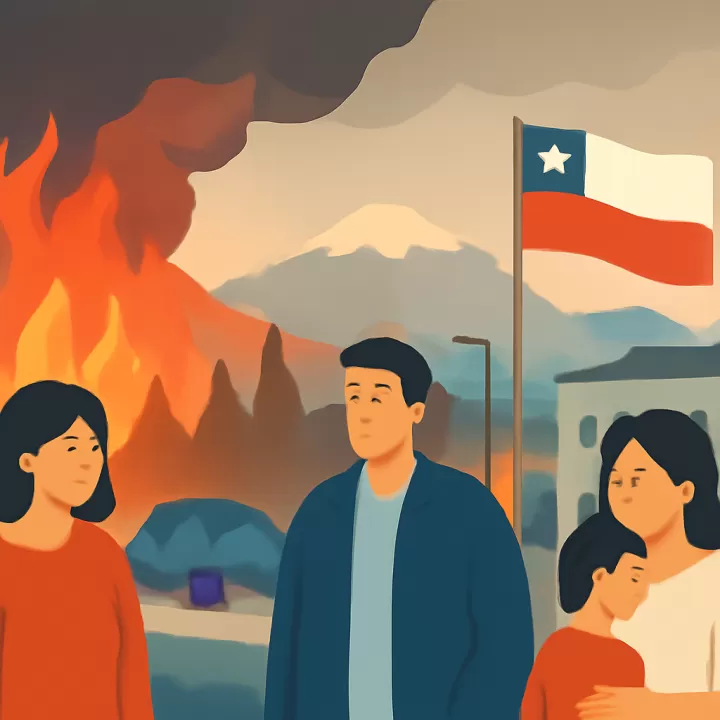 Incendios en el sur de Chile dejan 19 muertos y mantienen alerta por condiciones climáticas adversas