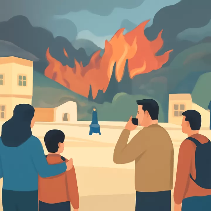 Se reactivaron focos secundarios en los incendios de El Hoyo y Epuyén