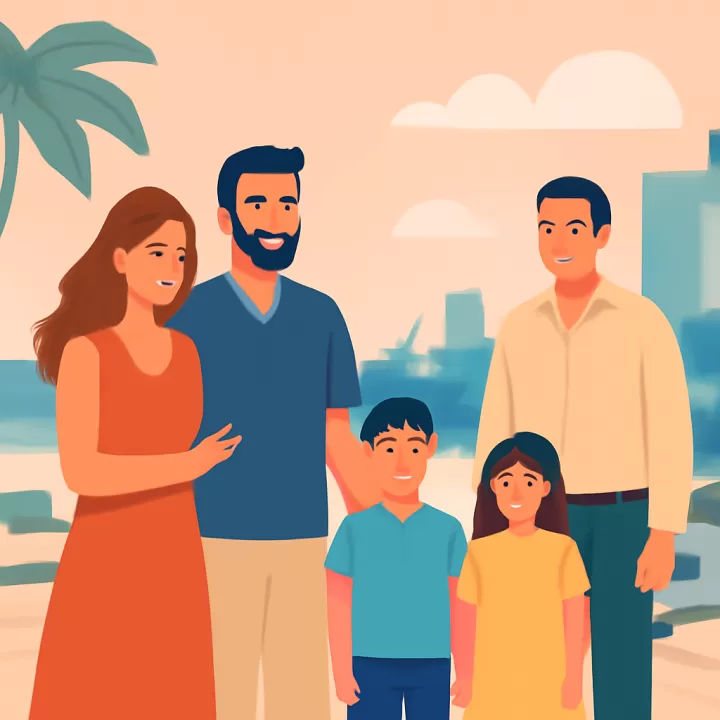 Mica Viciconte y Fabián Cubero pasan sus vacaciones en República Dominicana