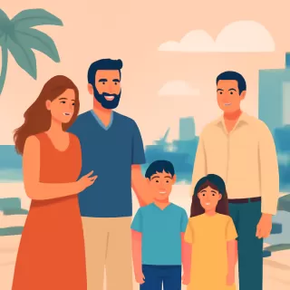 Mica Viciconte y Fabián Cubero pasan sus vacaciones en República Dominicana