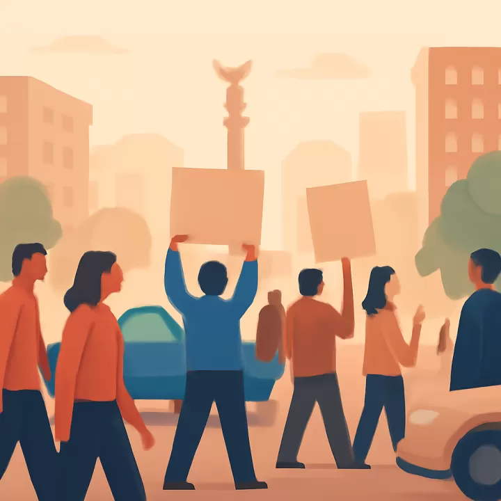 Concentraciones y bloqueos en CDMX el martes 20 de enero afectan vialidades