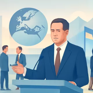 Miguel Ponce examina la guerra arancelaria y la geopolítica en la cumbre de Davos