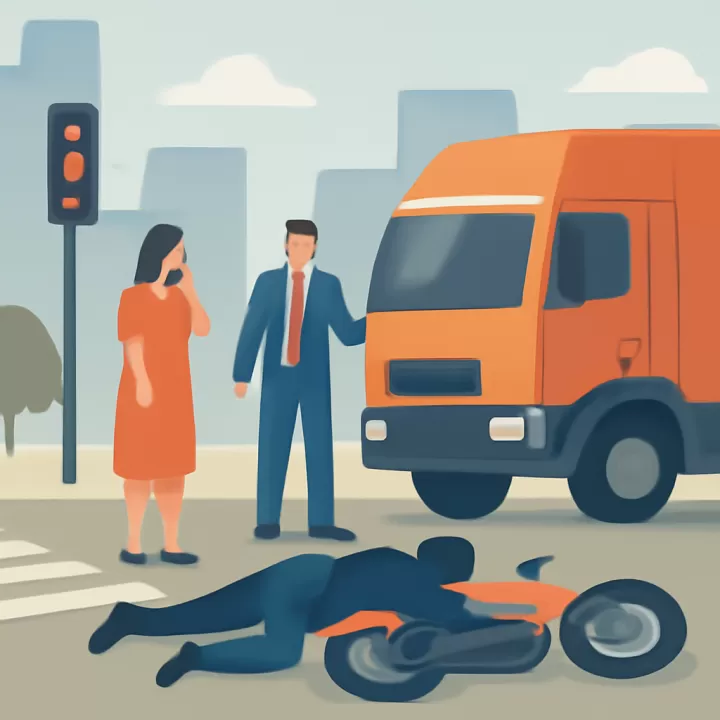 Motociclista falleció tras chocar con un camión en un cruce de Cipolletti