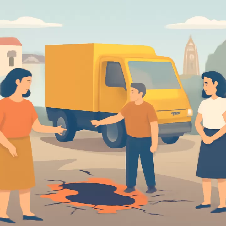 Intendencia de Canelones explica fenómeno en calles de Sauce por altas temperaturas