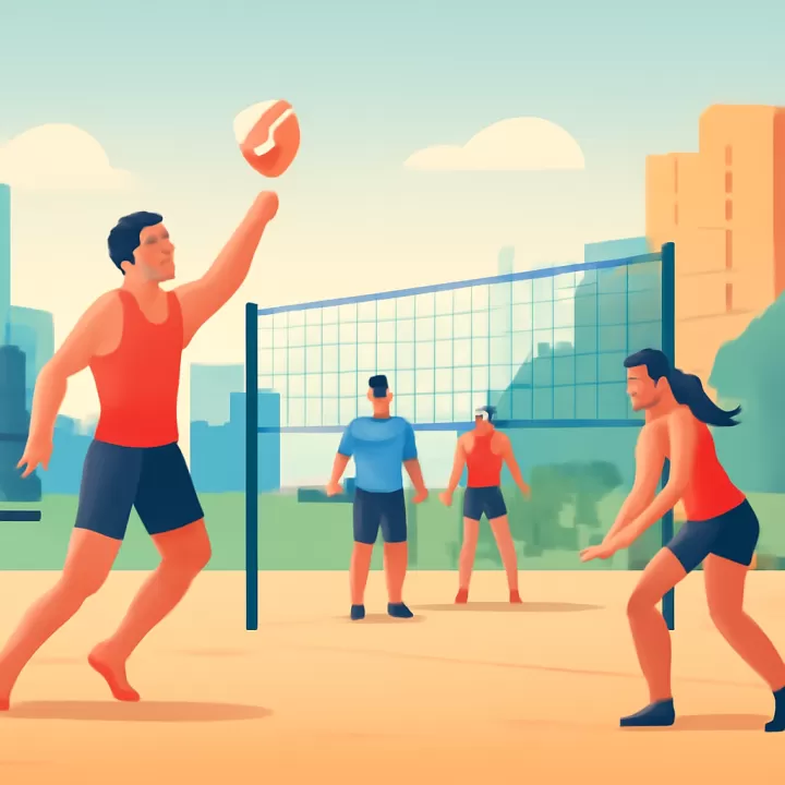 Torneo de Beach Vóley mixto en el Parque Municipal de General Villegas