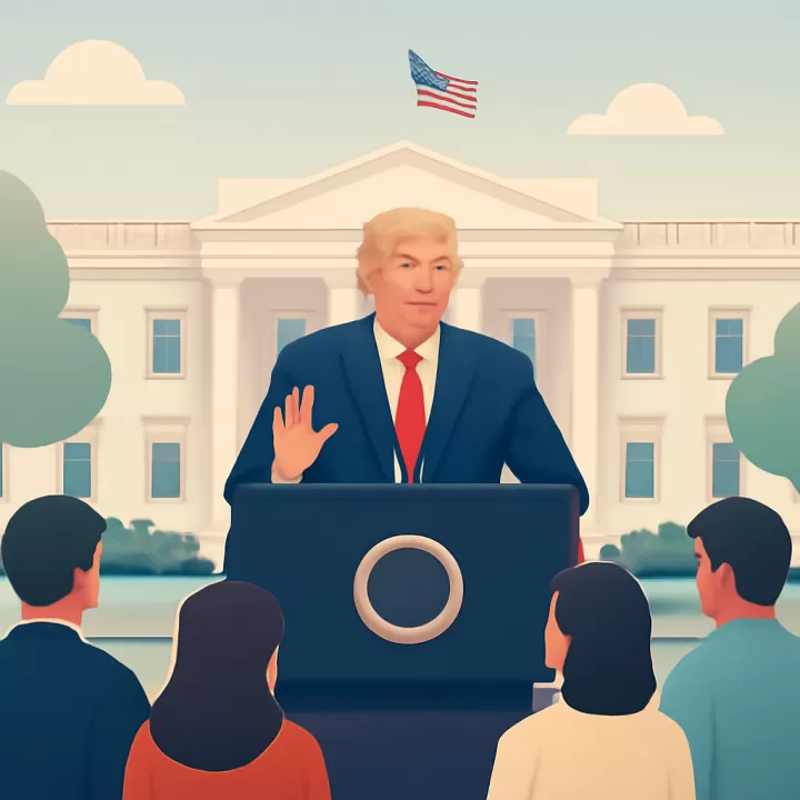 Donald Trump conmemora un año desde su regreso a la presidencia con una comparecencia en la Casa Blanca