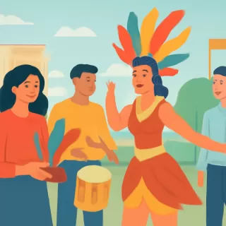 Laura Alonsopérez participará en el Desfile Inaugural de Carnaval 2026 con la comparsa inclusiva Balelé