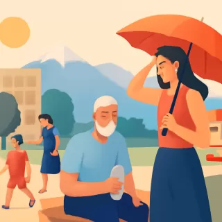 Altas temperaturas en Bariloche: recomendaciones para cuidar la salud durante la ola de calor