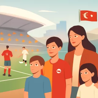 China Suárez acompañó a sus hijos al partido del Galatasaray para apoyar a Mauro Icardi