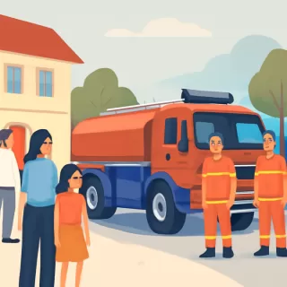 Bomberos Voluntarios de Puerto Iguazú incorporan nuevo camión cisterna