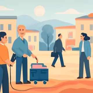 Comienzan estudios de tomografía eléctrica en el subsuelo del barrio Médanos