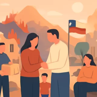 Damnificados en Chile solicitan ayuda tras incendios forestales que dejaron 20 muertos