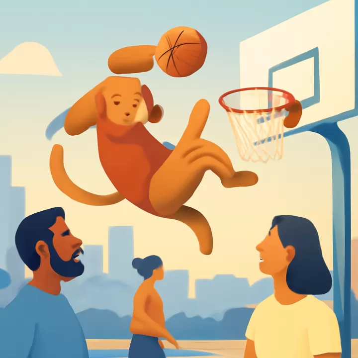 Perro realiza volcada de 360 grados y genera impacto en la NBA