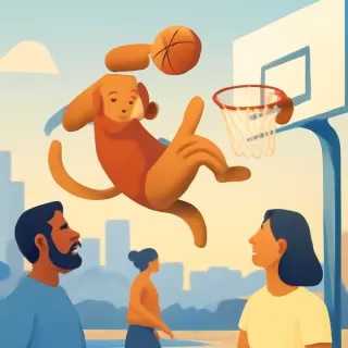 Perro realiza volcada de 360 grados y genera impacto en la NBA