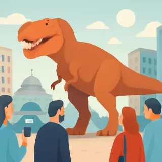 El Tyrannosaurus Rex tardaba hasta 40 años en alcanzar su tamaño completo