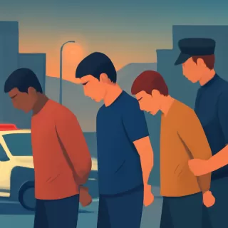 Tres jóvenes armados fueron detenidos en Guaymallén durante un patrullaje preventivo