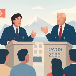 Foro de Davos 2026: discursos de Javier Milei y Donald Trump en medio de tensiones internacionales