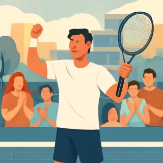 Francisco Cerúndolo avanzó a la tercera ronda del Australian Open con una actuación convincente