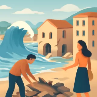 Marejada ciclónica del 20 de enero provoca daños significativos en la costa jónica de Sicilia