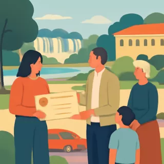 La Asociación de Guías de Turismo de Iguazú presenta bono colaboración para reparar su salón