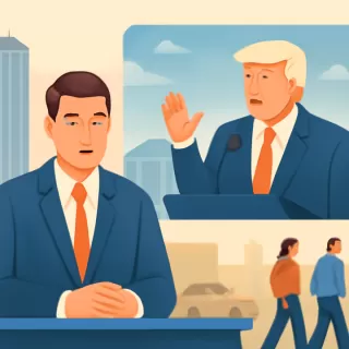 Miguel Ponce calificó el discurso de Trump en Davos como un espectáculo de megalomanía senil