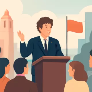 Javier Milei recibió invitaciones para la Fiesta Nacional del Trigo y el Festival de la Chaya