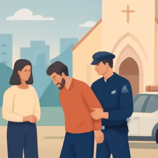 Detienen a un hombre tras ataque con cuchillo a un pastor en iglesia de La Plata