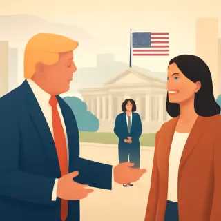 Trump abre la puerta a un rol de María Corina Machado en la transición de Venezuela