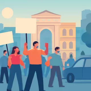 Protesta de trabajadores de Astillero Río Santiago frente a Gobernación en La Plata terminó en incidentes