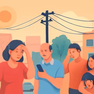 Corte de luz impacta barrio próximo al centro de La Plata en día de altas temperaturas