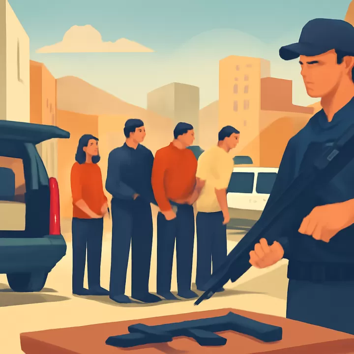 Operativos policiales en el Gran Mendoza dejan detenidos, recuperación de bienes y armas incautadas